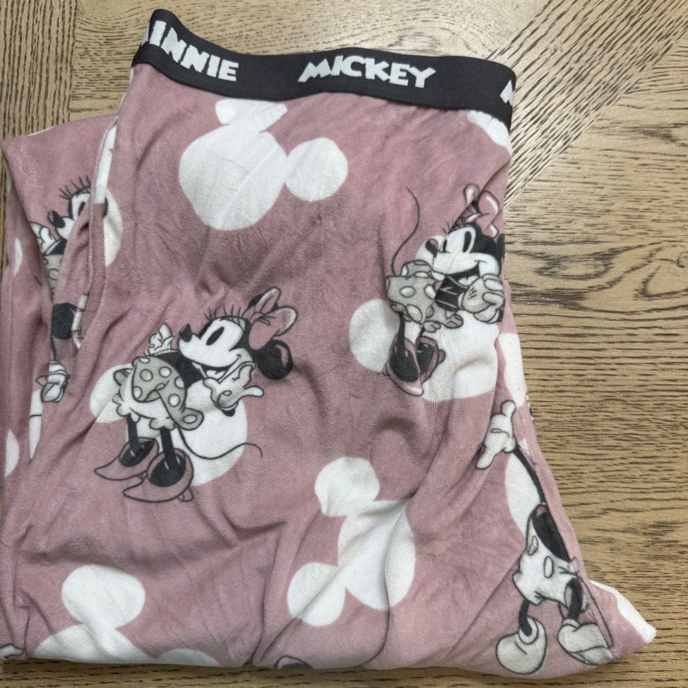 Disney Minnie and Mickey Mouse Lounge Pants Womens Pajama‎ Sleepwear